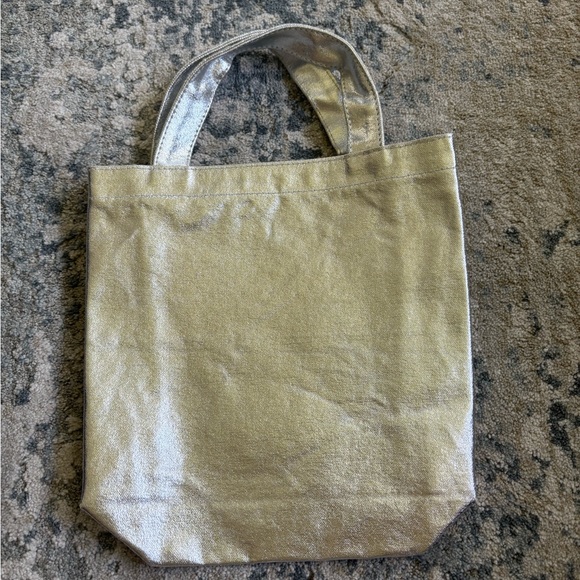 Madewell Metallic Silver Tote - Picture 5 of 5